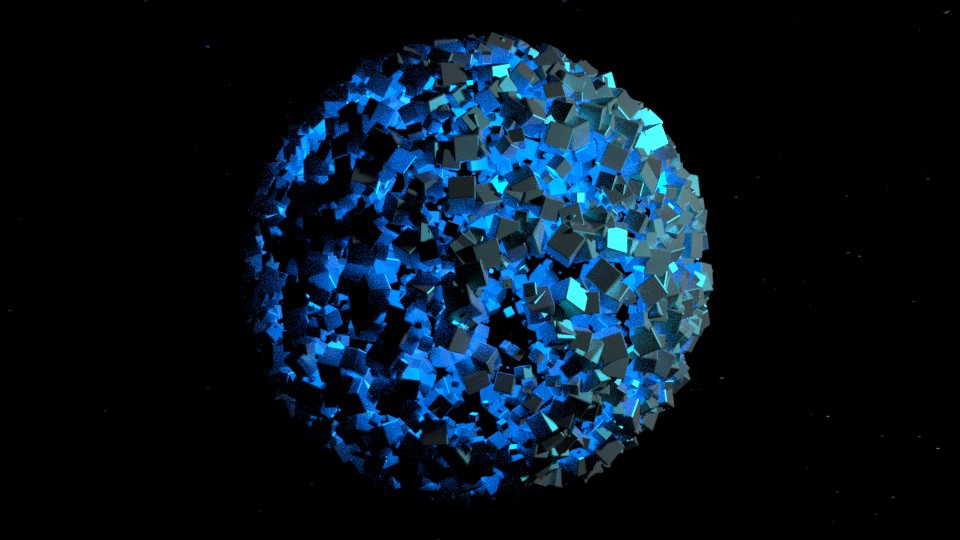 blue sphere preview image 1